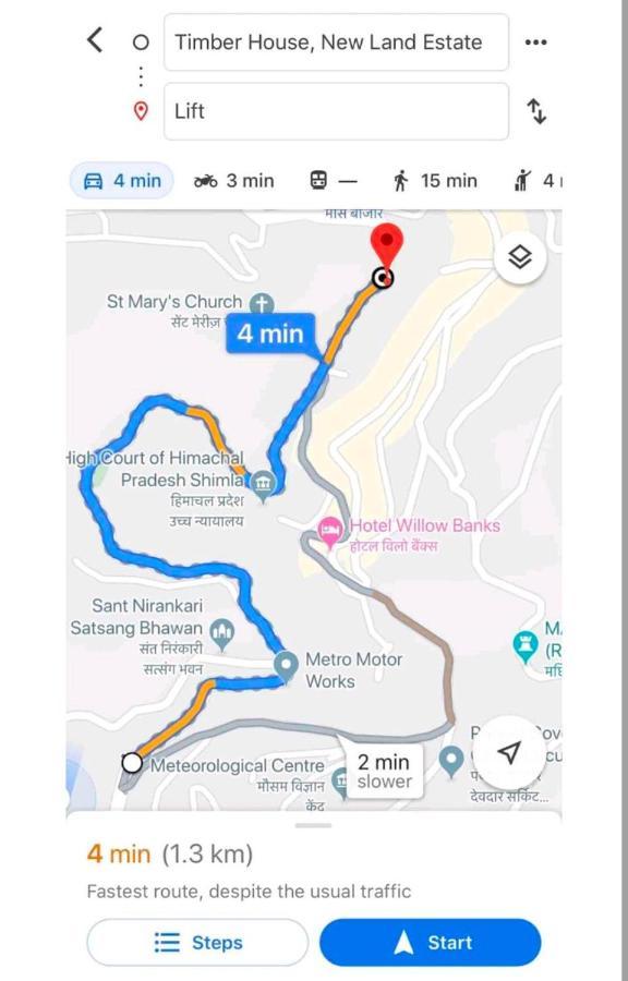 Mountain Zest-Simla Royale Near Mall Road-Free Pickup From Railway Station Simla Exteriér fotografie